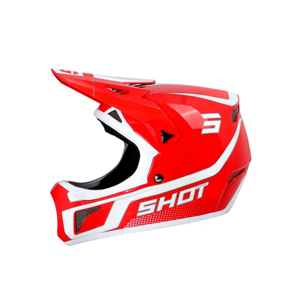 Casque BMX SHOT ROGUE Armada Red Pearly