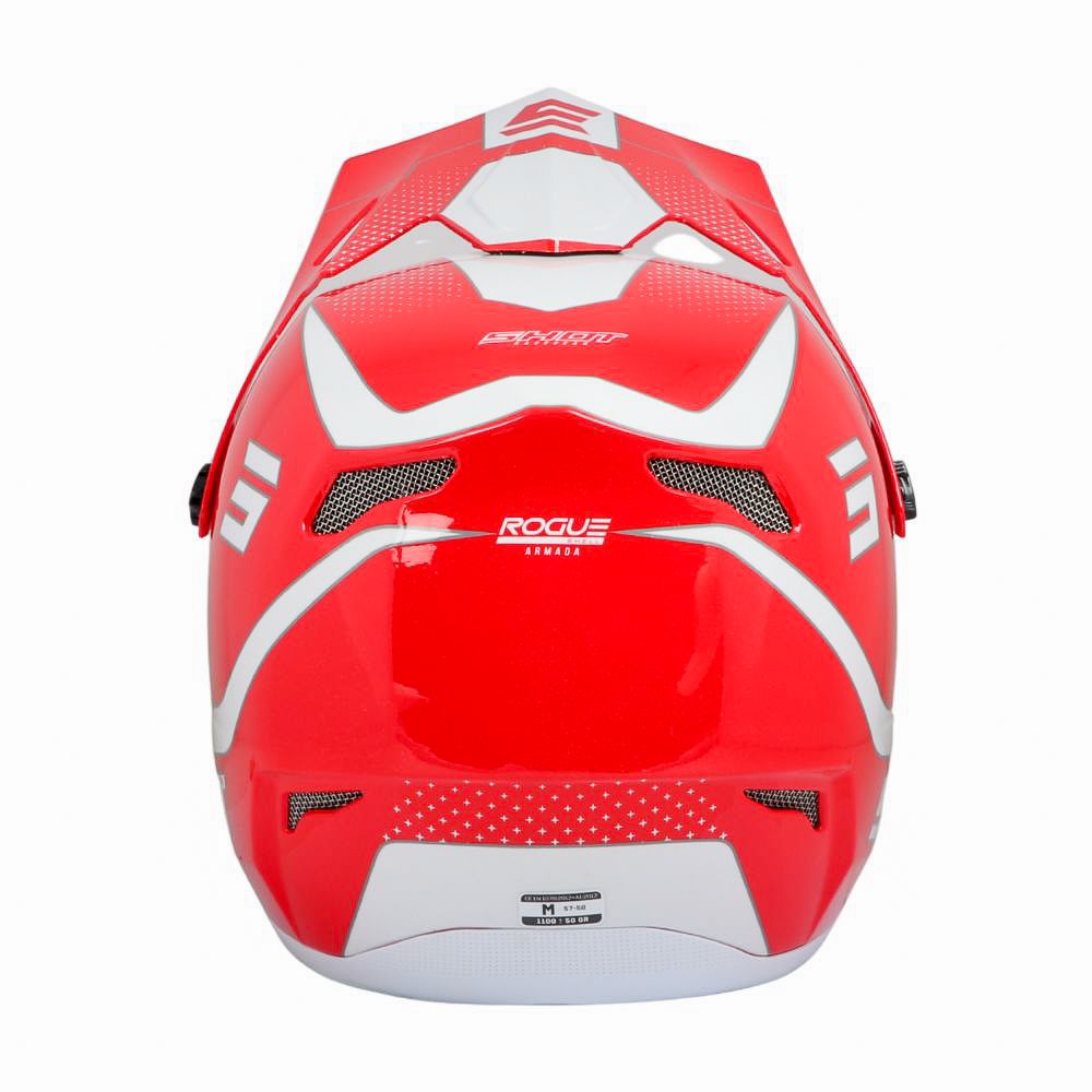Casque BMX SHOT ROGUE Armada Red Pearly