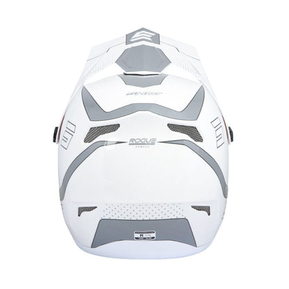 Casque BMX SHOT ROGUE Armada White Pearly