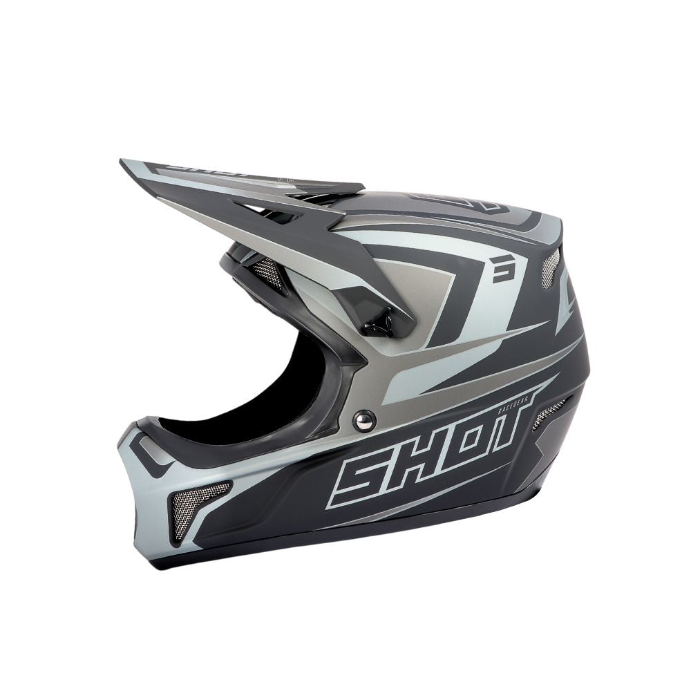 Casque BMX SHOT ROGUE Junior Level Black Matt