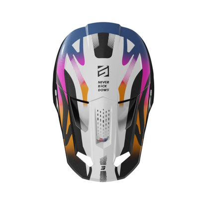 Casque BMX SHOT SPEED Wave Black White Pearly