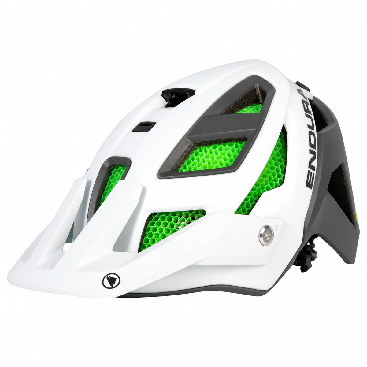 Casque VTT ENDURA MT500 MIPS Blanc — vue produit sur fond blanc