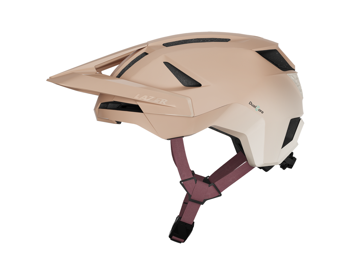Casque VTT LAZER IMPALA KINETICORE Matte Coral Peach — vue principale