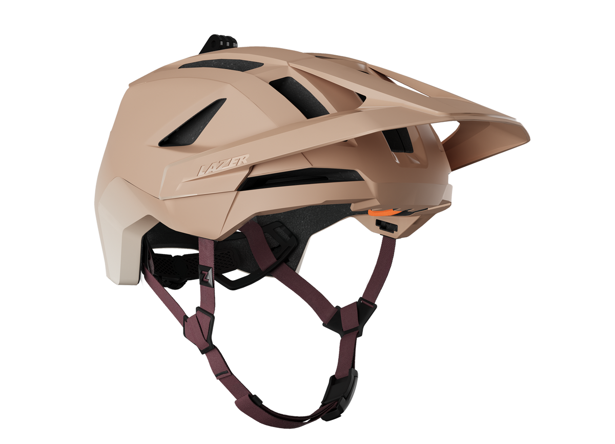 Casque VTT LAZER IMPALA KINETICORE Matte Coral Peach — vue complémentaire 2