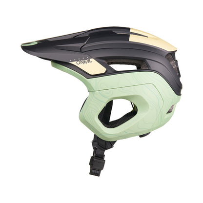 Casque VTT O'NEAL TRAPPER EVO TOPO Noir/Sand/Mint — vue produit