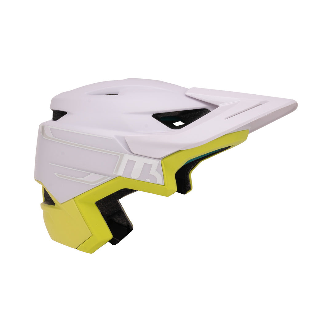Casque VTT URGE TREPS BLOOM BEAM Blanc/Jaune — vue produit