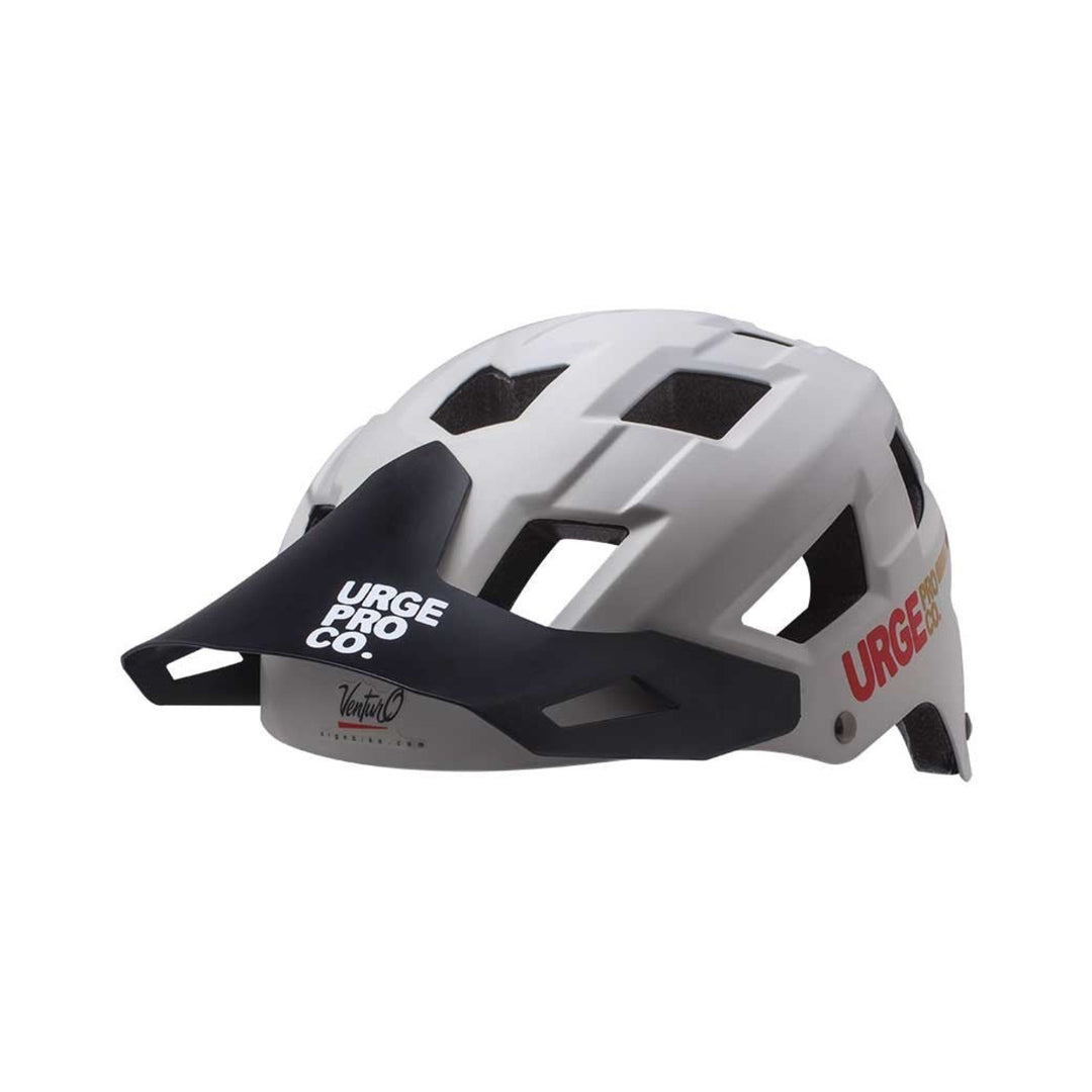 Casque VTT URGE VENTURO Blanc — vue orientée vers la gauche