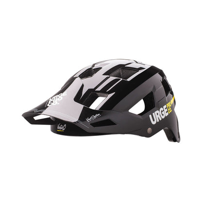 Casque VTT URGE VENTURO Noir — vue orientée vers la gauche