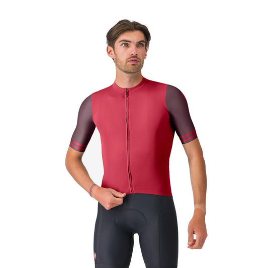 Maillot CASTELLI PROLOGO LITE 2 Manches Courtes Bordeaux