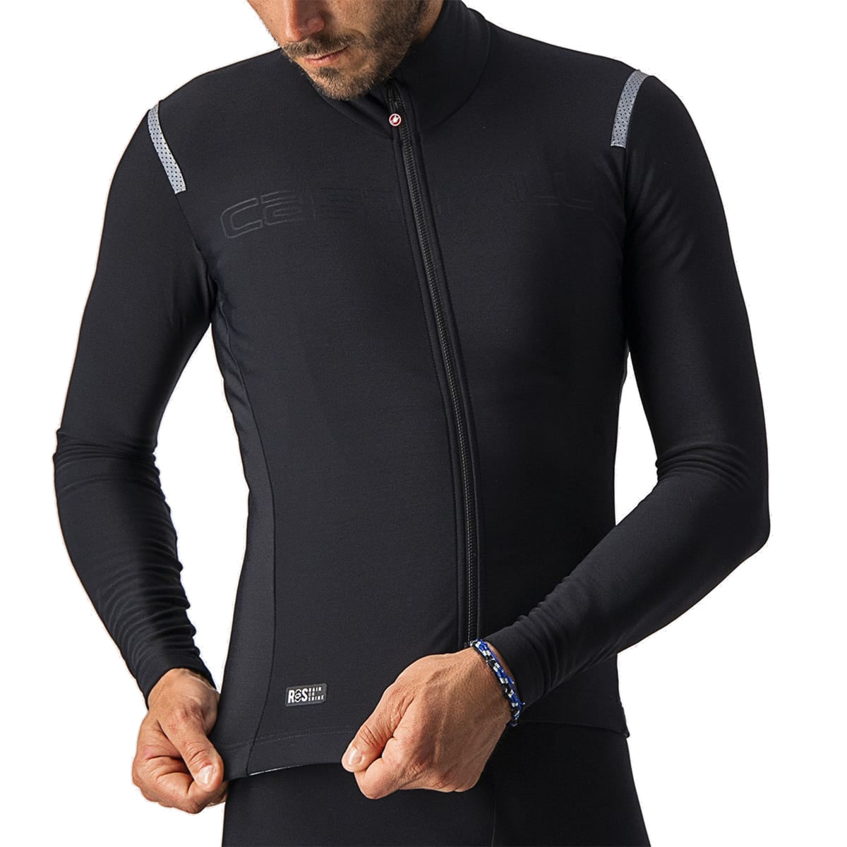 Maillot CASTELLI TUTTO NANO RoS Manches Longues Noir
