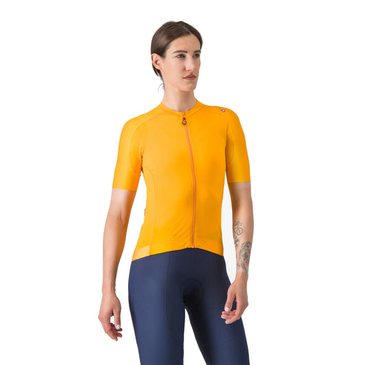 Maillot CASTELLI ESPRESSO Femme Manches Courtes Orange