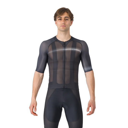 Maillot CASTELLI CLIMBER'S A/C Manches Courtes Noir