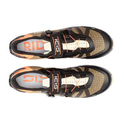 Chaussures VTT XC/Gravel SIDI AERON Marron/Noir/Orange