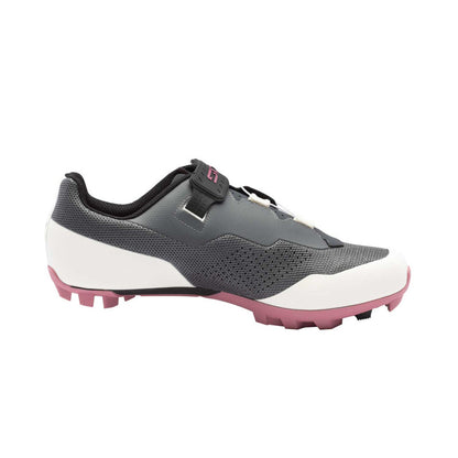 Chaussures VTT XC/Gravel SIDI DOMINATOR X Femme Gris/Rose