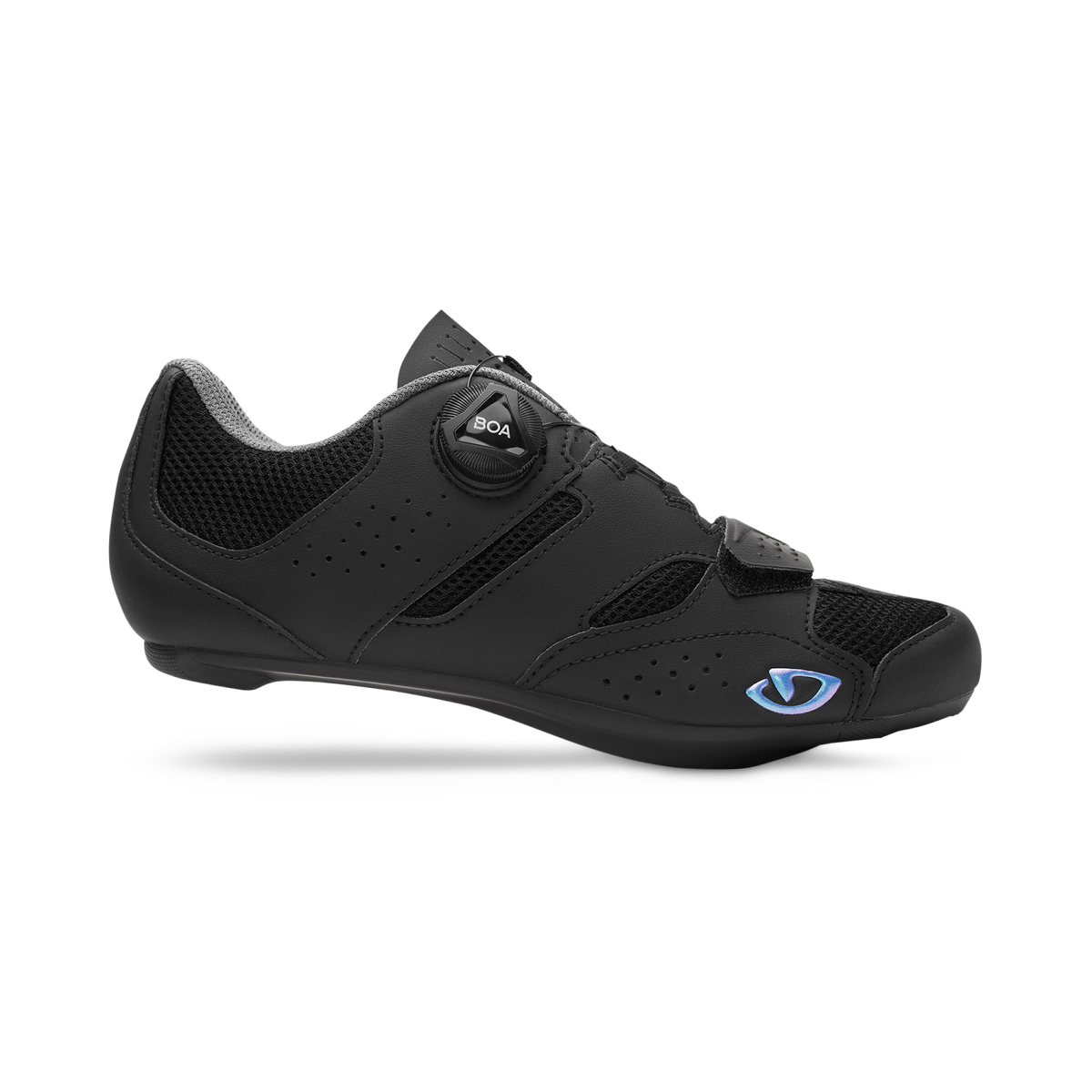 Chaussures Route GIRO SAVIX II Femme Noir — vue extérieure de profil