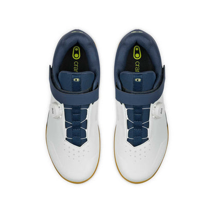 Chaussures VTT CRANKBROTHERS STAMP BOA Marine/Gris/Gum — vue de dessus