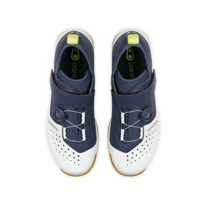 Chaussures VTT CRANKBROTHERS STAMP TRAIL BOA Marine/Grey/Gum — vue de dessus