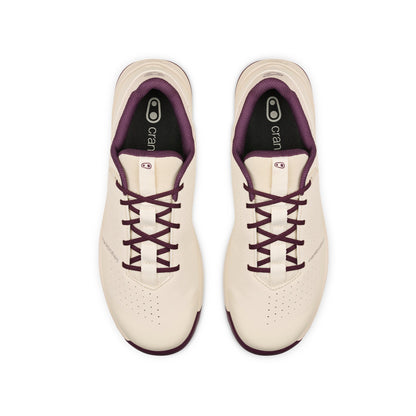 Chaussures VTT CRANKBROTHERS STAMP TRAIL LACE Blanc/Purple — vue de dessus