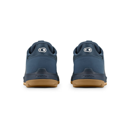 Chaussures VTT CRANKBROTHERS STAMP TRAIL LACE Bleu/Gum — vue arrière