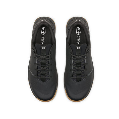 Chaussures VTT CRANKBROTHERS STAMP TRAIL LACE Noir/Gum — vue de dessus