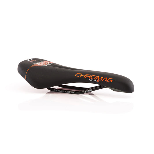 Selle CHROMAG LYNX DT Rails CrMo Noir/Orange