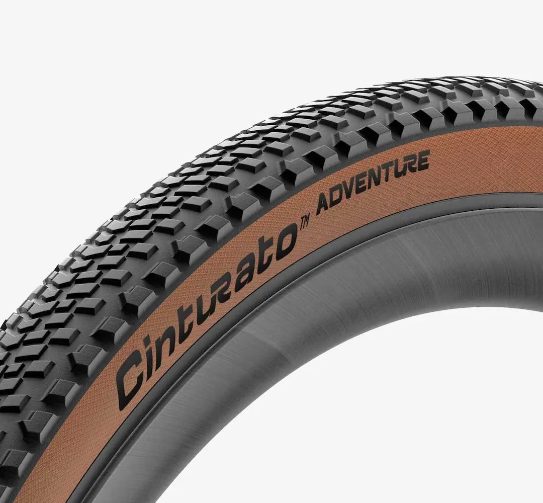 Pneu PIRELLI CINTURATO ADVENTURE CLASSIC Folding Tyre 700x40C Tubeless Ready Noir