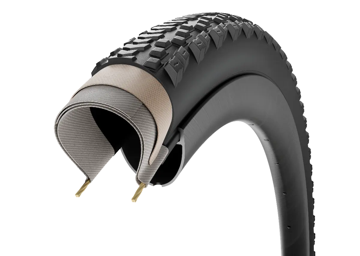 PIRELLI CINTURATO GRAVEL RM High Performance 700c Tubeless Ready-dæk, gul