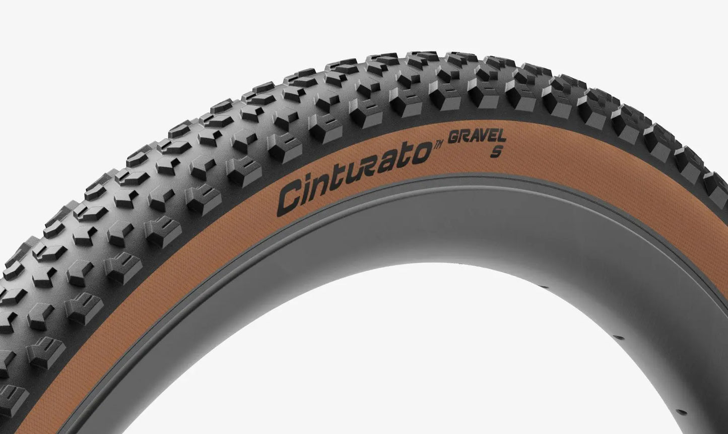 Pneu PIRELLI CINTURATO GRAVEL S CLASSIC 700x40c Tubeless Ready Beige