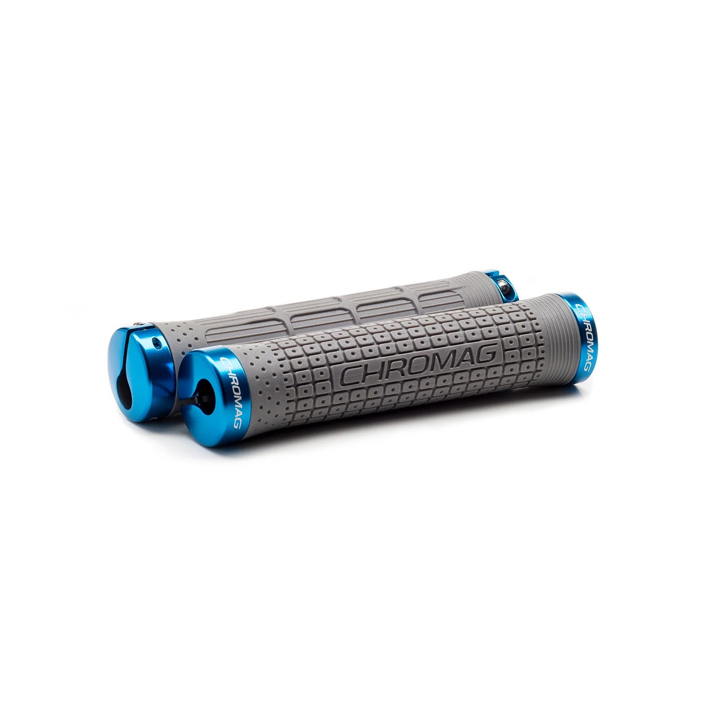 Grips CHROMAG CLUTCH Lock-On 142 mm Gris/Bleu