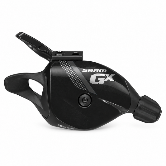 Commande de Vitesse Droite SRAM GX 10V Trigger Noir — vue du produit sur fond blanc