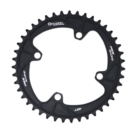 Couronne PRIDE HEXAGON 4 Vis Non Filetées Black