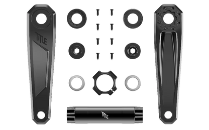 Manivelles TITLE CR1 DJ (Axe 130mm) Noir