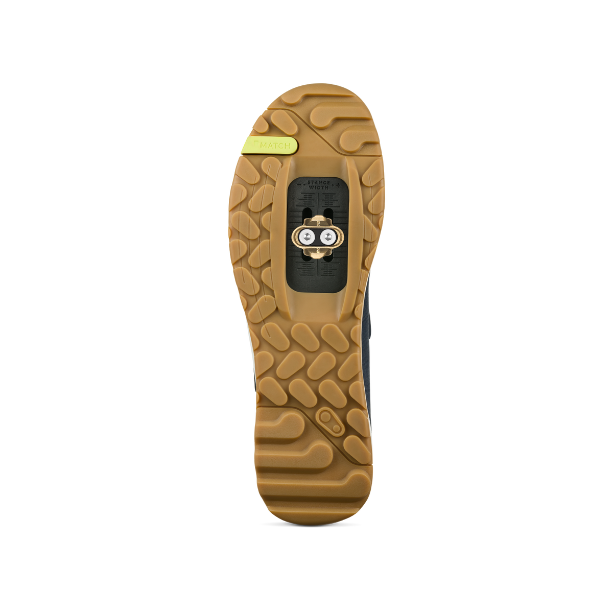 Chaussures VTT CRANKBROTHERS MALLET TRAIL BOA CLIP Marine/Gris/Gum — semelle avec cale