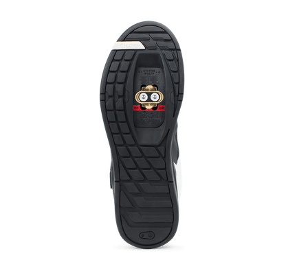 Chaussures VTT CRANKBROTHERS MALLET SPEED LACE CLIP Noir/Blanc — semelle avec cale