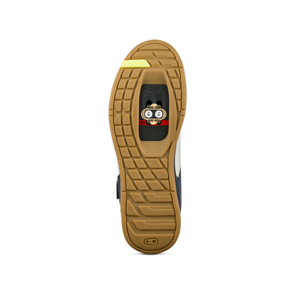 Chaussures VTT CRANKBROTHERS MALLET BOA CLIP Marine/Gris/Gum — semelle avec cale