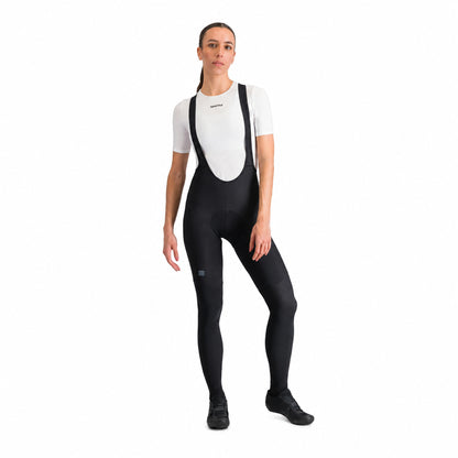 Cuissard Long à Bretelles SPORTFUL PULSE Femme Noir — fond blanc, 2000 x 2000