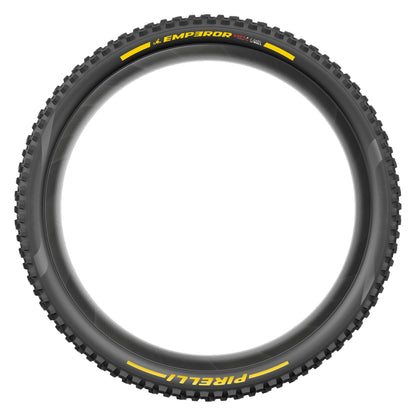 Pneu PIRELLI SCORPION EMPEROR 29x2.40 Soft HardWall Tubeless Ready Souple Noir/Jaune Team Edition
