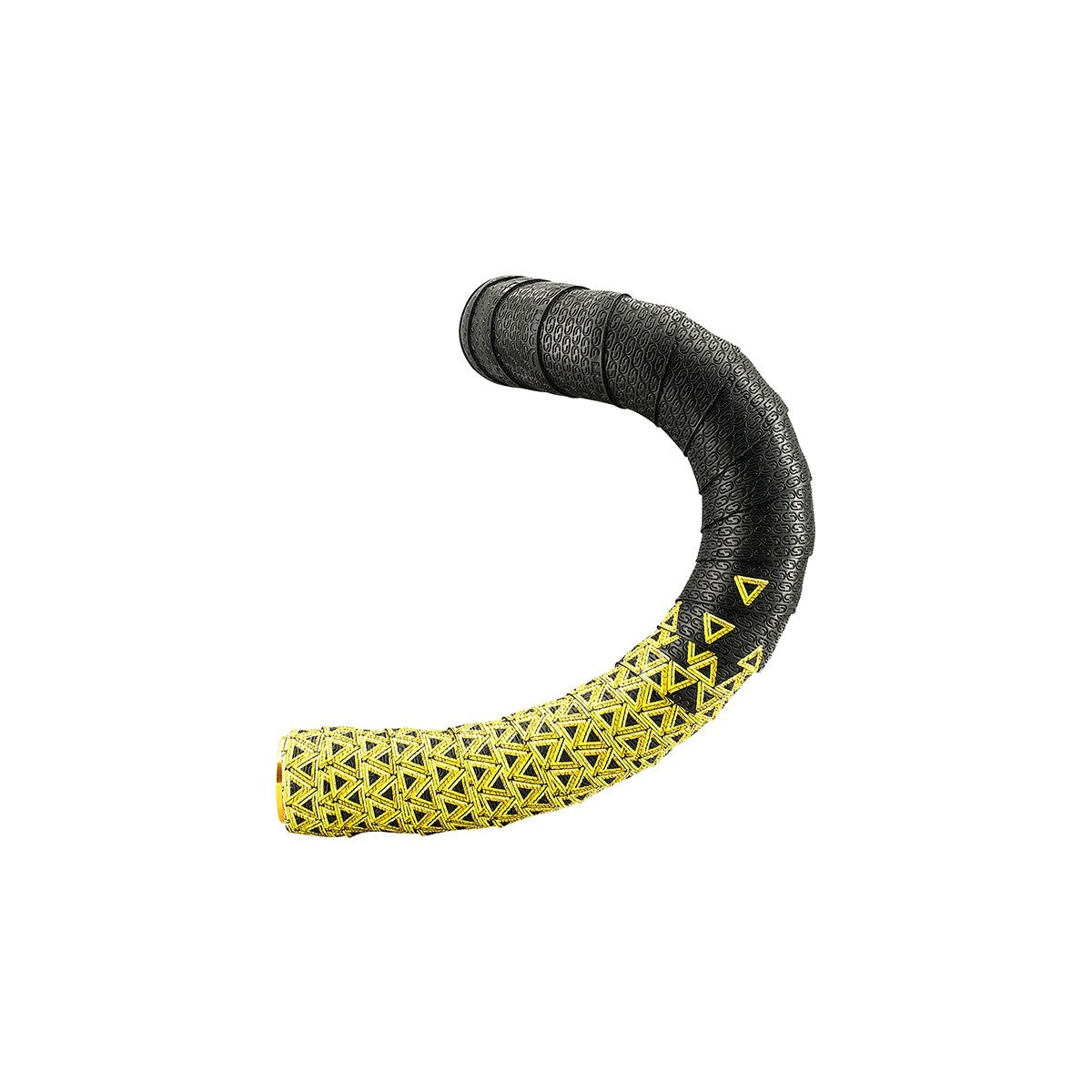 Taśma do wieszaków DEDA LOOP + END-PLUG czarna/żółta