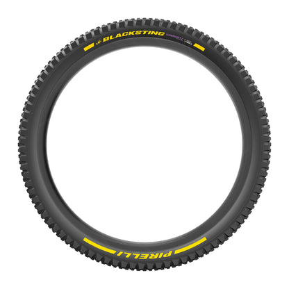 Pneu PIRELLI SCORPION BLACK STING 29x2.40 Supersoft ProWall Tubeless Ready Souple Noir/Jaune Team Edition