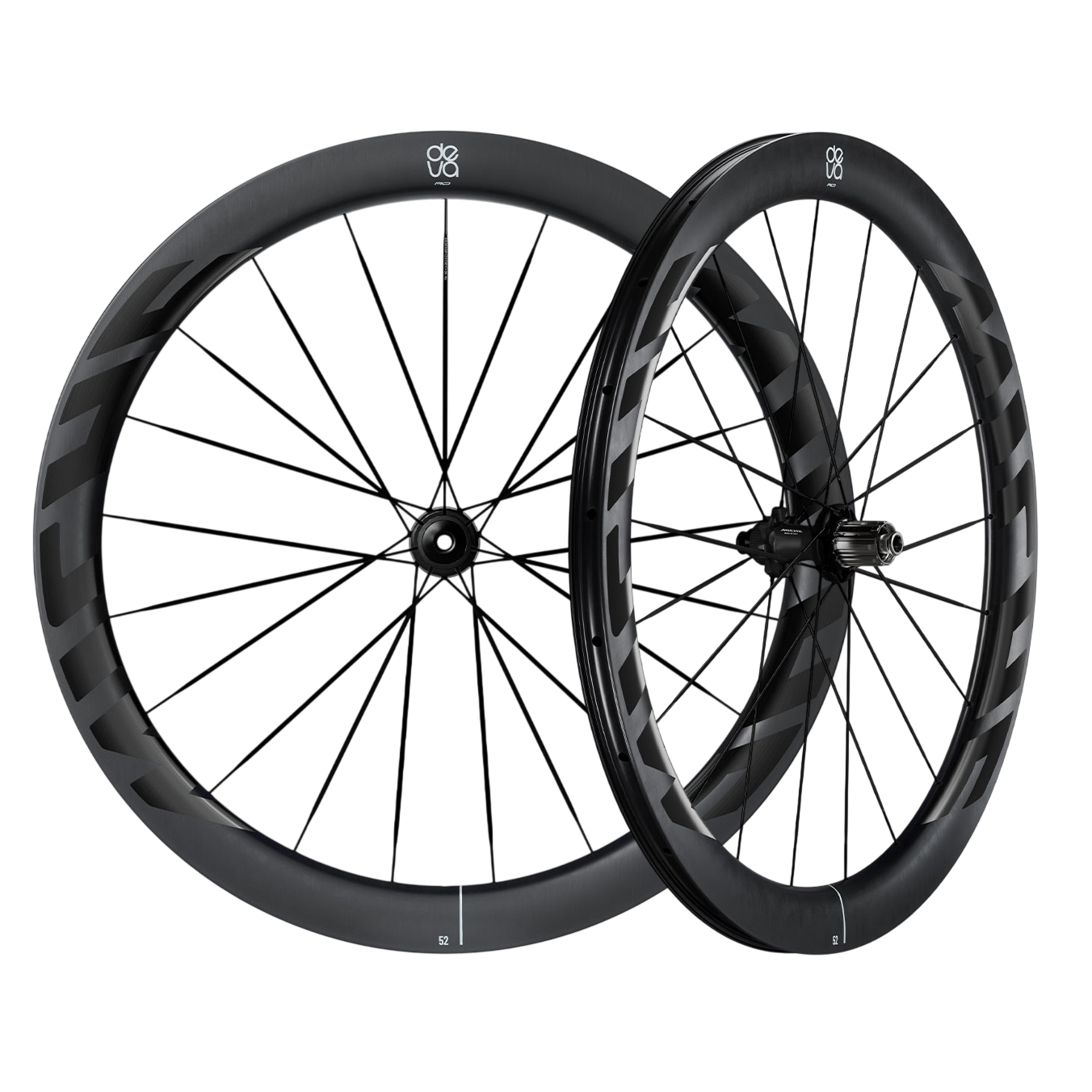 Pár kol MICHE DEVA RD 52 Tubeless Ready (Center Lock) Black