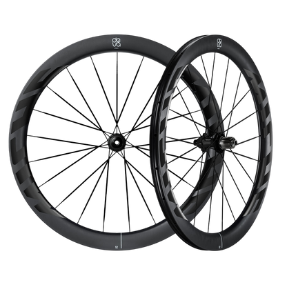 Paire de Roues MICHE DEVA RD 52 Tubeless Ready (Center Lock) Noir