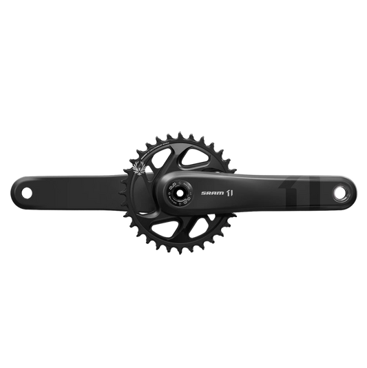 SRAM X1-CARBON EAGLE DUB BOOST 12V Mono kranksæt Sort