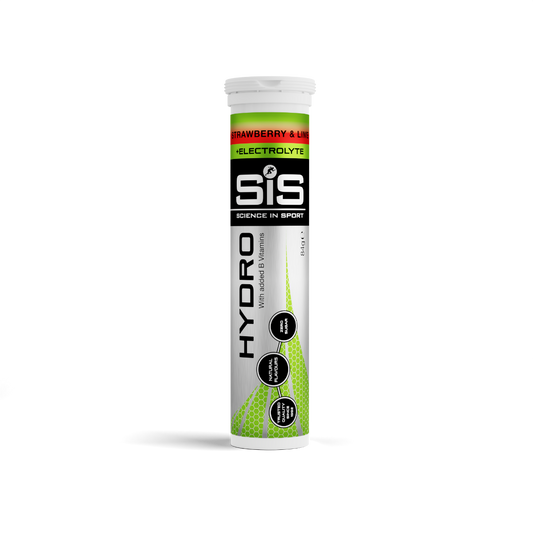 Boisson Énergétique SIS Tablettes GO HYDRO (Tube de 20 Pastilles) Fraise citron