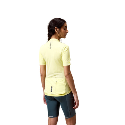 Maillot ENDURA ALLTRACK RIDE Manches Courtes Femme Jaune
