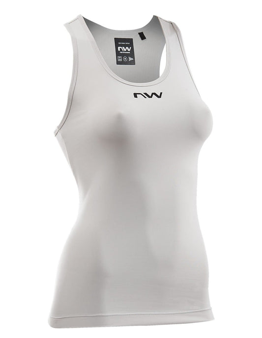 Dame NORTHWAVE ESSENCE TANK Ærmeløs Jersey Grå