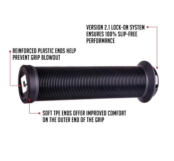 ODI LONGNECK V2.1 Lock-on Gripy 135 mm černé