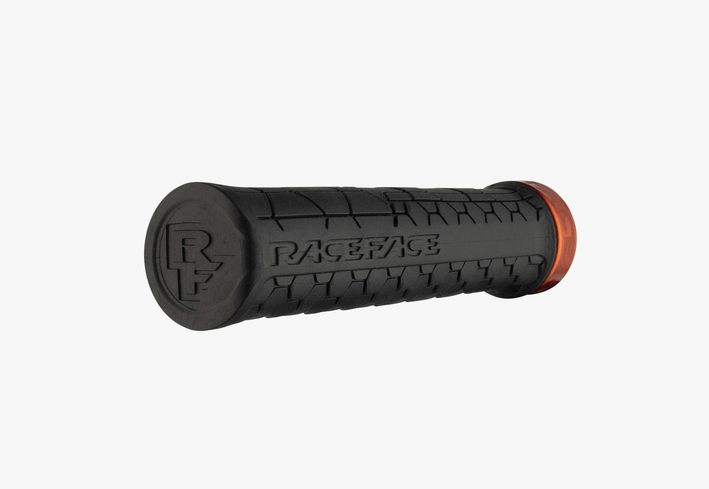 Chwyty RACE FACE GETTA Lock-On 135 mm czarny/pomarańczowy