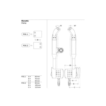 Prolongateurs de Cintre DEDA FAST PRO