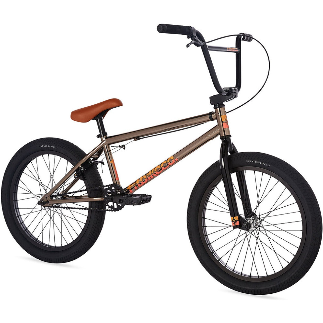 BMX FITBIKECO SERIES ONE 20" brązowy/czarny