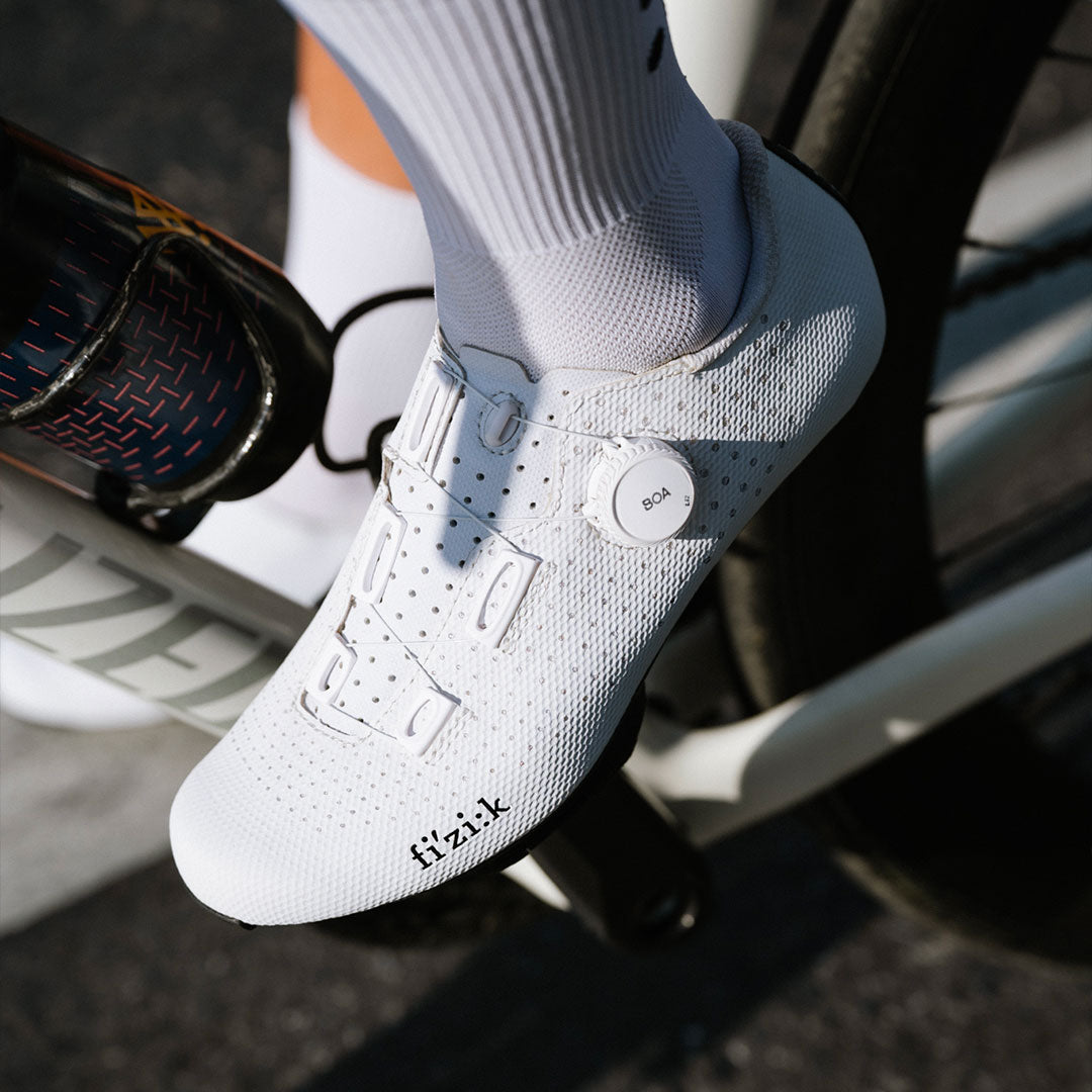 Chaussures Route FIZIK DECOS CARBON Blanc